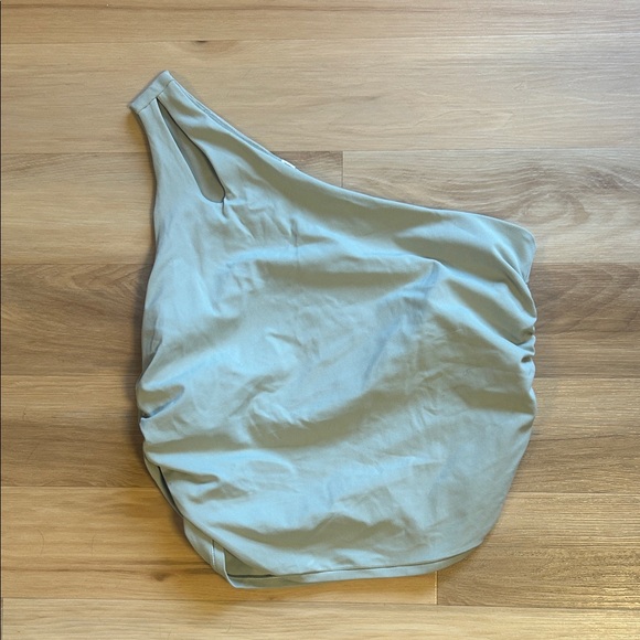 Athleta Tops - Athleta One-Shoulder Light Green Top